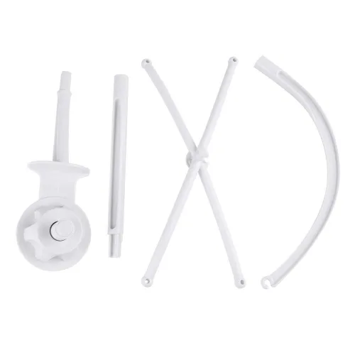Vista 4 de Soporte de campana de cama móvil, para cuna de bebé, decoración para colgar brazos, stent de 27 pulgadas