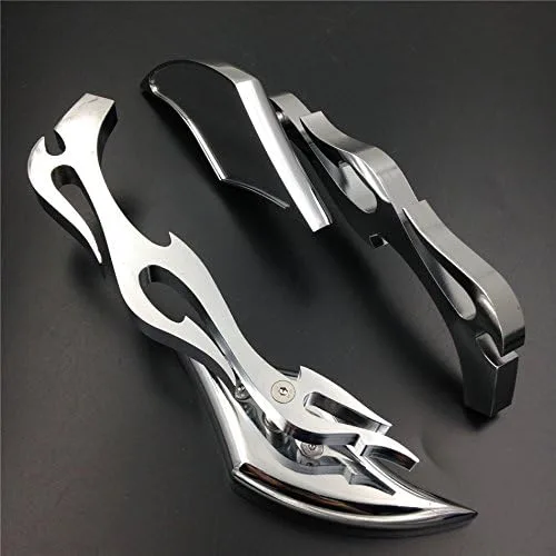 Vista 6 de Espejo personalizado de aleación SMT TWIST DIAMOND compatible con Suzuki GSXR600 750 1000 1100 Hayabusa cromo [B00RUE39SY]