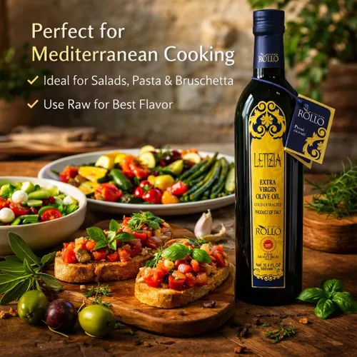 Vista 3 de Letizia Aceite de Oliva Virgen Extra Siciliano DOP 16.9 fl oz