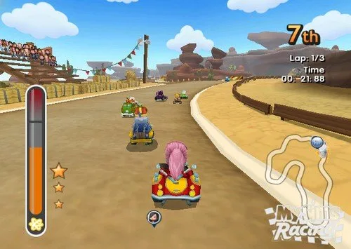 Vista 24 de MySims Racing - Nintendo Wii
