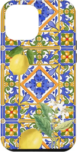 Vista 26 de Sicilian,Italian,Summer,Tiles,Citrus,Mosaic,Majolica Art Case for iPhone 17