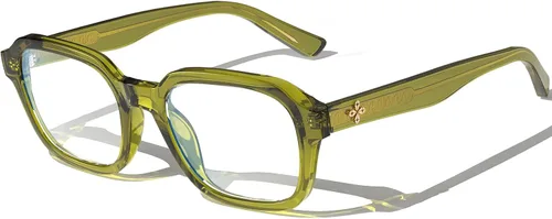 Vista 9 de VISOONE BENNETT - Gafas cuadradas de gran tamaño para computadora para mujeres y hombres