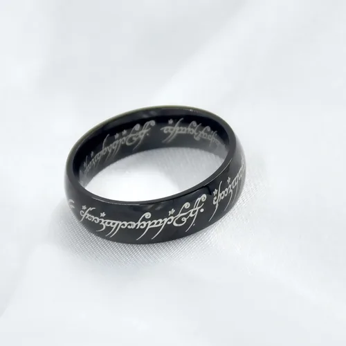 Vista 4 de El Señor de los Anillos Anillo de Poder para Hombres y Mujeres Fidget Anillo para Hombres