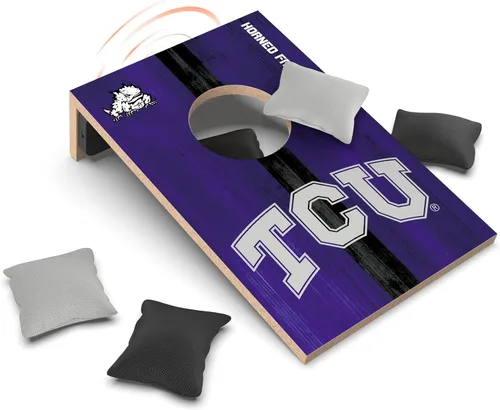 Vista 39 de SOAR Juego de Cornhole de mesa NCAA y altavoz Bluetooth