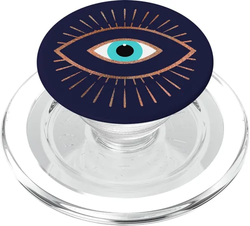 Vista 8 de Rose Evil Eye PopSockets PopSockets PopGrip: agarre intercambiable para teléfonos y tabletas