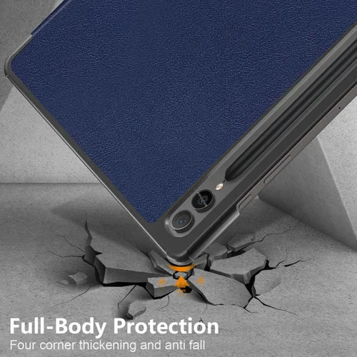 Vista 5 de Funda para Samsung Galaxy Tab S10+ Plus de 12.4 pulgadas, versión 2024, ligera, delgada, cubierta de soporte para Tab S9+ Plus SM-X810/X816B/X818U