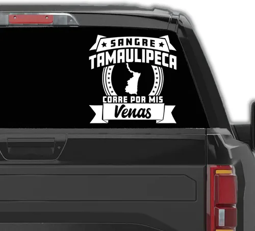 Vista 5 de Pegatinas para Carros Sangre Chiapaneca Corre por mis Venas Calcomanias para Autos Chiapas México Adhesivo para Autos y Camiones Patrimonio Latino
