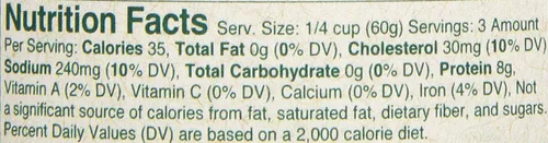 Vista 8 de Bar Harbor Large Cut Canned Chopped Surf Clams in Clam Juice, 6.5 oz. (Pack of 12)