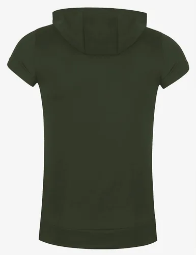 Vista 5 de iWoo Camisetas de entrenamiento con capucha y bolsillo para hombre