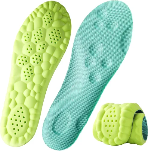 Vista 38 de Plantillas 4D Cloud para mujeres y niños, plantillas de soporte de arco, plantillas de espuma viscoelástica, plantillas de zapatos deportivos