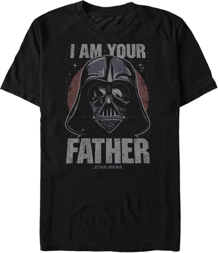 Vista 6 de Star Wars Mens Officially Licensed Star Wars Tees for Dad Negro/Aguas Pop