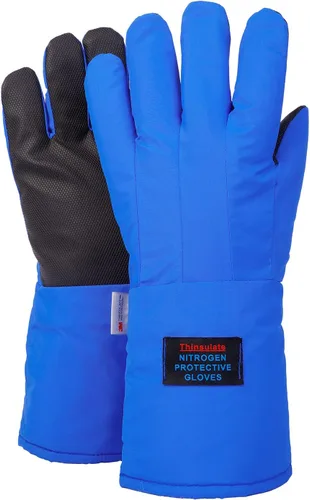 Vista 11 de Guantes criogénicos de baja temperatura LN2 guantes protectores de nitrógeno líquido para almacenamiento en frío, guantes congelados de seguridad