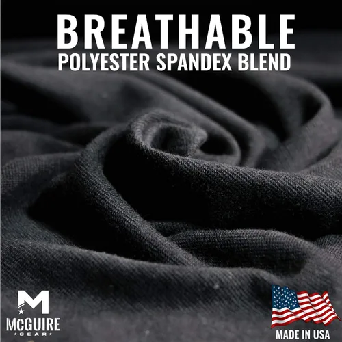 Vista 4 de M MCGUIRE GEAR Polaina para el cuello, bufandamáscara, suave y transpirable, poliéster y elastano, resistente al viento y al polvo