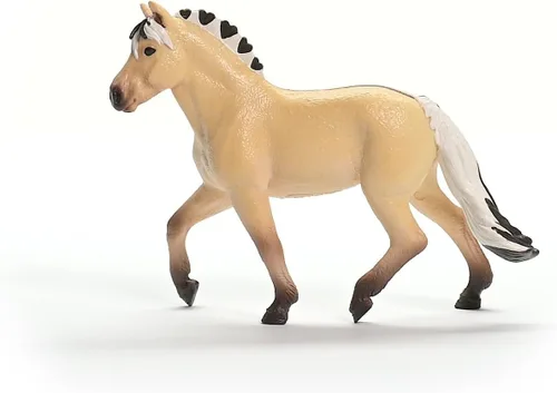 Vista 5 de Schleich Horse Club - Figura de yegua de caballo de fiordo noruego - Figuras de poni para niñas y niños - Juguetes para niños a partir de 5 años