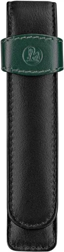 Vista 6 de Pelikan 1 bolsa de cuero para bolígrafo, negro, 1 cada uno (923409)