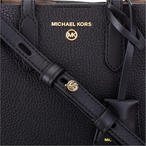 Vista 3 de Michael Kors Sinclair Extra-Small Pebbled Leather Crossbody Bag