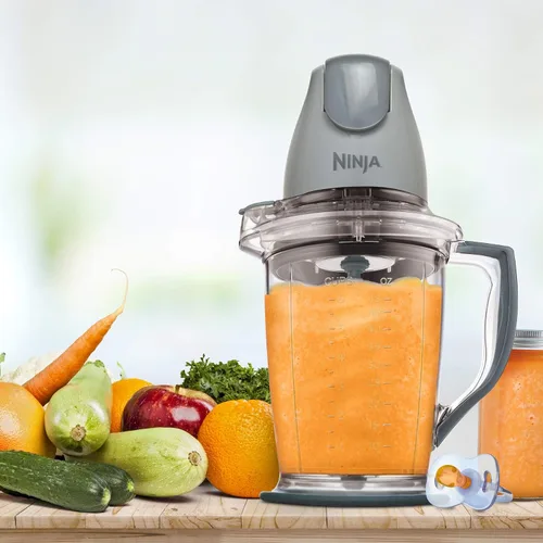 Vista 2 de Ninja Master Prep Licuadora de Alimentos y Bebidas, Gris
