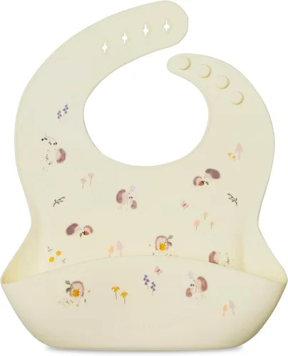 Vista 9 de Loulou Lollipop Babero de alimentación de silicona suave e impermeable para bebés y niños pequeños