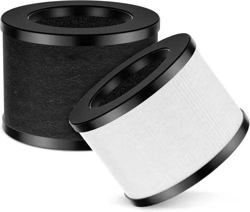 Vista 9 de Paquete de 2 filtros de repuesto TZ-K1 compatibles con purificador de aire FreAire, VOOPNU DH-JH12, purificador ToLife y MK01 MK06, filtros