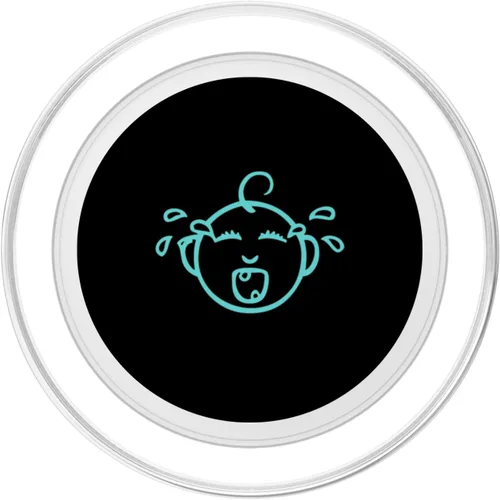 Vista 2 de Divertido y lindo bebé llorando - PopSockets MagSafe PopGrip para iPhone