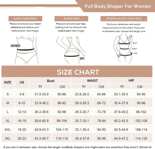 Vista 6 de FeelinGirl Tummy Control Shapewear Backless Shaper Sexy Body Shaper for Women