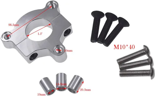 Vista 2 de Adaptador de piñón 38T apto para cadena 415 49cc 50cc 66cc 80cc 2 tiempos bicicleta motorizada