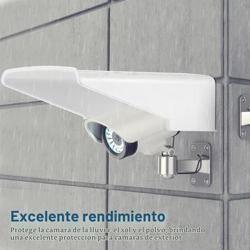 Vista 3 de Generic Cubierta de cámara de seguridad para cámara de exteriores, cubierta de lluvia y protector solar para cámaras CCTV, protector universal