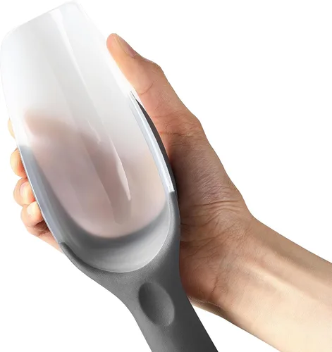 Vista 66 de Spring Chef - Cuchara magnética para congelador, sin BPA, color negro Flexi-Plastic Popcorn Scoop with Soft Grip Handle - Dishwasher Safe Ice