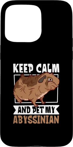 Vista 28 de iPhone 16 Pet my Abyssinian Guinea Pig Case