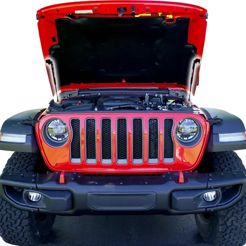 Vista 5 de Redline Tuning 21-20003-02 Capó QuickLIFT Plus compatible con Jeep Wrangler JL 2018+ y compatible con Jeep Gladiator JT 2020+