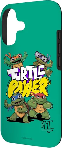 Vista 2 de Teenage Mutant Ninja Turtles: Mutant Mayhem - Funda con diseño de tortuga para iPhone 17