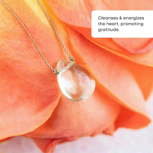Vista 25 de SoulKu Handcrafted Necklace, Empowerment Jewelry With Healing Crystal, Inspirational Jewelry For Women, Mom & Sister Gifts, 2" Extender With Lobster