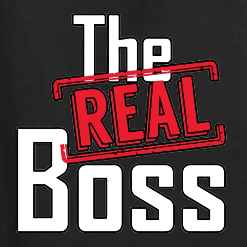 Vista 2 de The Boss The Real Boss - Conjunto de suéter con capucha para parejas a juego para él y para ella