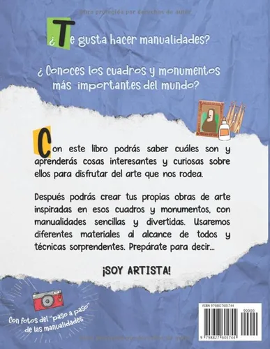 Vista 2 de SOY ARTISTA Manualidades inspiradas en los cuadros y monumentos más famosos del mundo (Spanish Edition)