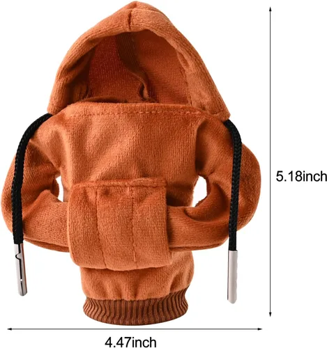 Vista 9 de Sudadera con capucha para palanca de cambios de automóvil, accesorios interiores de automóviles, camisa con capucha de moda, divertida perilla