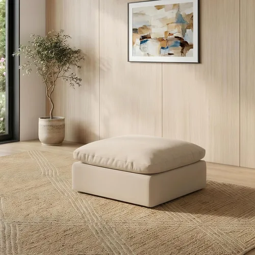 Vista 53 de Sofá modular modular con asiento profundo extra cómodo, sofás modernos negros para sala de estar, apartamento, oficina, espacio pequeño