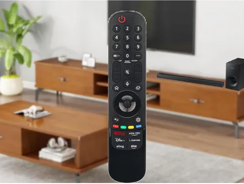 Vista 6 de Remoto de reemplazo por voz MR24GA aplicable para LG Smart TV 2024 modelos 75UT8000AUA 42OLEDC4AUA 43UT7550AUA 50UT7550AUA 48OLEDC4AUA 65OLEDC4AUA