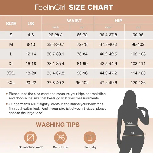 Vista 6 de FeelinGirl Fajas Post Surgery Compression Garment Stage 2 Faja Postparto Shapewear for Women Latex Shapers Crotchless