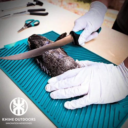 Vista 5 de KNINE OUTDOORS Kit de herramientas de pesca de 6 piezas, alicates de pesca, cuchillo de filete de pescado, pinza de pesca, tijeras de pesca