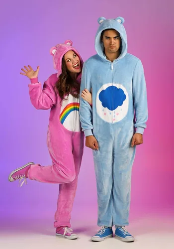 Vista 3 de Adult Cheer Bear Care Bear Jumpsuit
