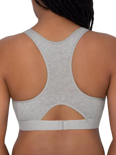 Vista 6 de Smart & Sexy Brasier Cloud de algodón cómodo con cierre frontal y espalda cruzada para mujer