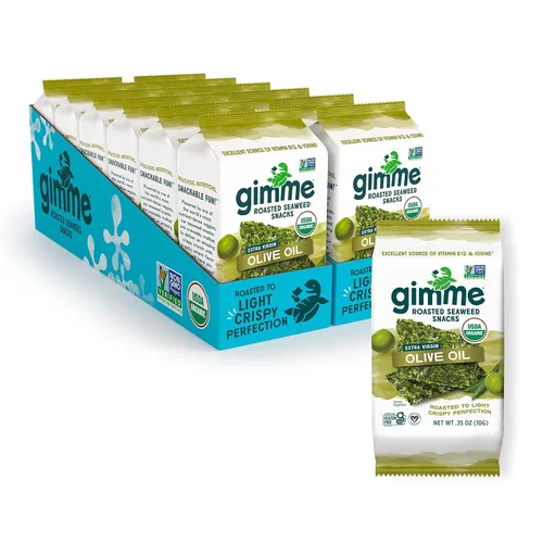 Vista 12 de Aperitivos de alga orgánica tostada de GimMe Health Foods