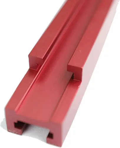 Vista 5 de ARMOR TOOL Quick Track - Pista en T simple de 24" con puntos de acceso de 12" y accesorios de montaje - STT-24