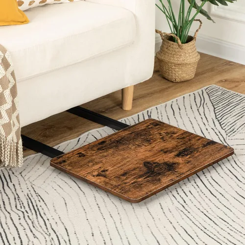 Vista 6 de HOOBRO Mesa plegable para TV, bandeja de TV, mesa de aperitivos