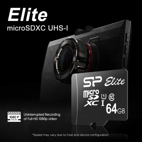Vista 2 de Silicon Power Elite 64GB microSDXC - Paquete de 2 tarjetas de memoria microSD con adaptador para Nintendo-Switch, Wyze Cam