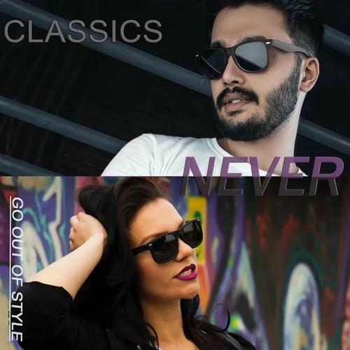 Vista 2 de Joopin Gafas de sol cuadradas polarizadas con protección UV para hombre y mujer