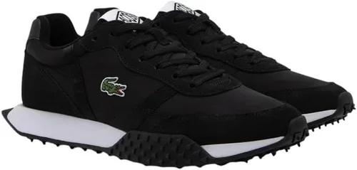 Vista 9 de Lacoste Tenis L-Spin Evo para hombre Blanco y verde oscuro