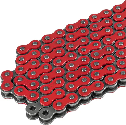 Vista 3 de Caltric Cadena de transmisión roja compatible con Honda Trx200Sx Fourtrax 200 2X4 1986 1987 1988
