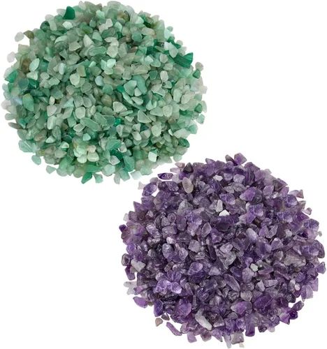 Vista 21 de SUNYIK Piedras de Cuarzo Trituradas con Forma Irregular de 1 Libra (Aproximadamente 460 Gramos)