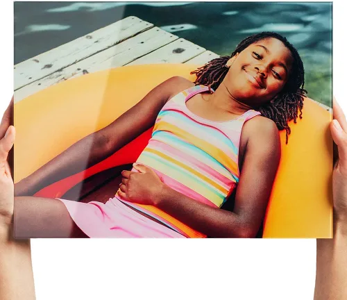 Vista 12 de Fracture - Impresión de foto en vidrio personalizada – 12 x 16 cm Tamaño de retrato extra pequeño Sube tu propia foto Arte de pared de vidrio
